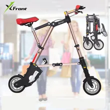 New A-bike unisex 10 inch wheel mini ultra light folding bike subway transit vehicles road bicycle outdoor sports bicicleta