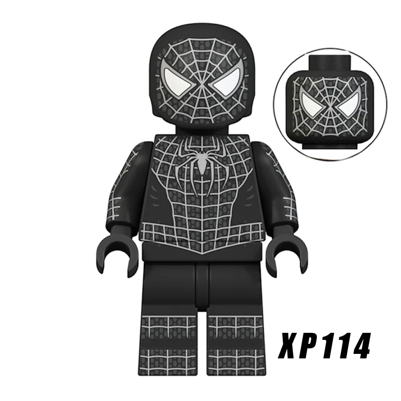 Marvel Мстители Человек-паук конечный Человек-паук Нуар гвеном строительные блоки кирпичи игрушки для детей KT1016