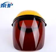 Electric welding mask Anti-baked face Breathable head-wear full face protection Argon arc welding welder splash special cap