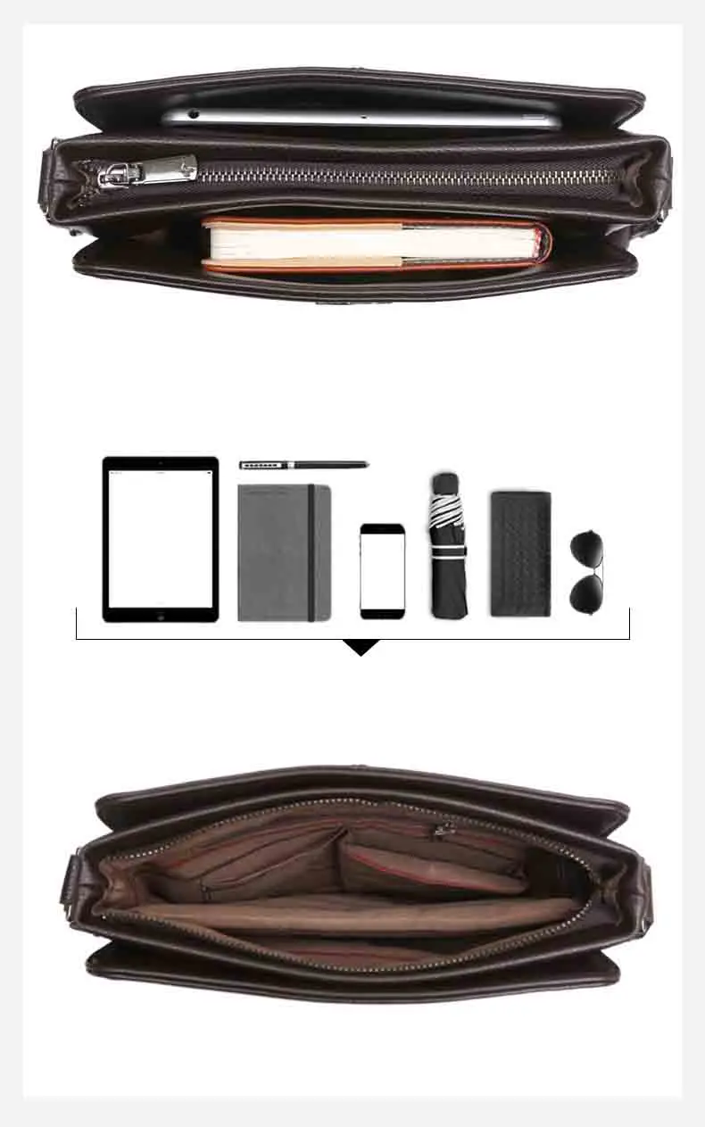 Дизайнерская мужская сумка-мессенджер из искусственной кожи в стиле ретро на молнии из мягкого материала многофункциональная сумка для хранения на короткие расстояния для мобильного телефона