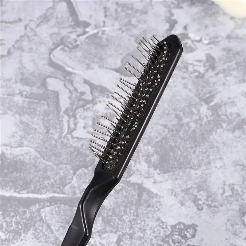 2 шт Кисть для парика профессиональная остроконечная Хвостовая щетка с подушкой для наращивания волос щетка для женщин девочек(черная