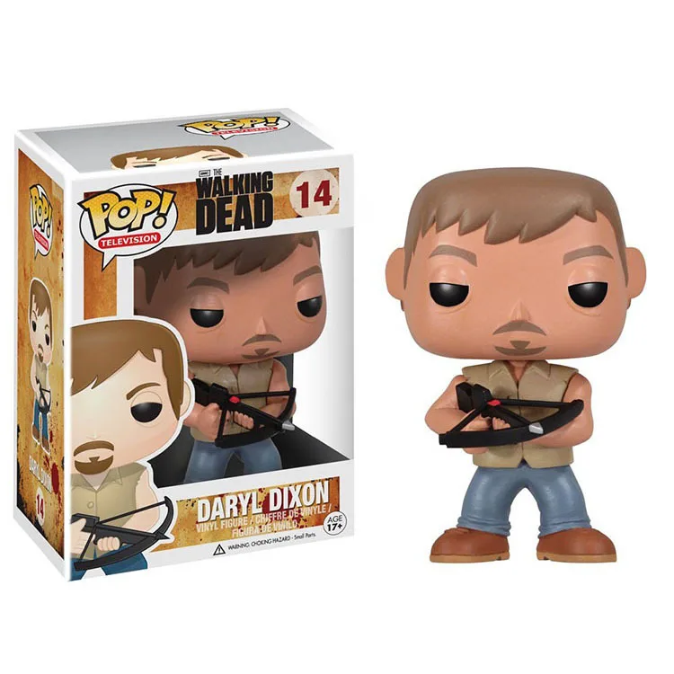 Funko pop WALKING DEAD& CARL DARYL DIXON HERSHEL GREENE MICHONNE фигурка Коллекция Модель игрушки для детей