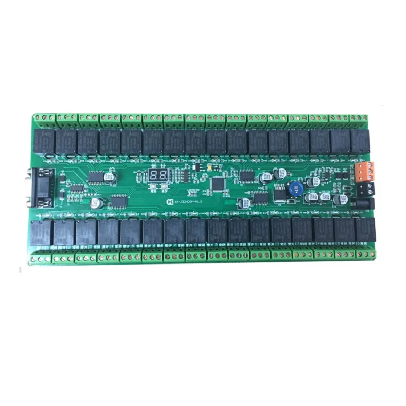 

Serial port/485 port 32-way integrated board intelligent switch control card relay module relay control board