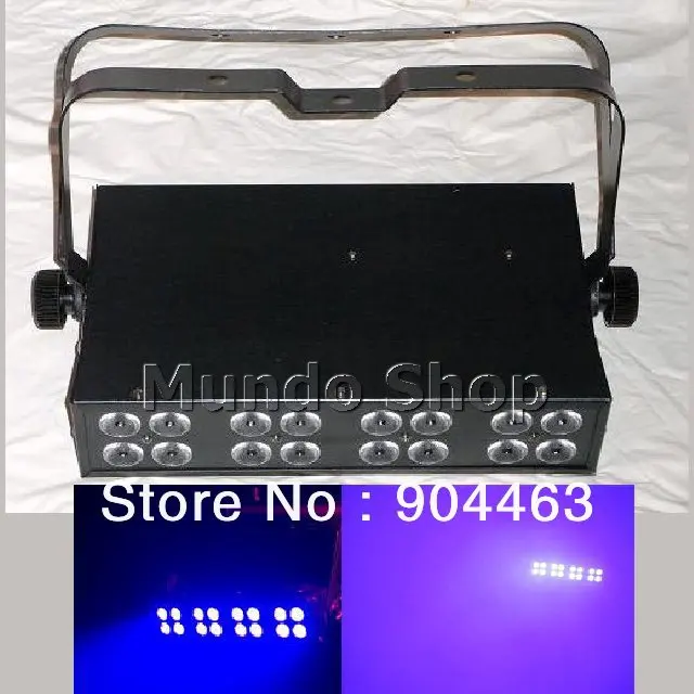 

NEW DJ UV BAR Light LED Bar 16 DMX LED UV lamp Black Light Bar 3w Ultraviolet Rays LED Effect dj Light, Free shipping