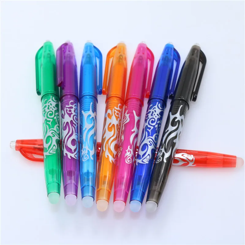 

1 pcs Creative Erasable Pen 8 Colors Ink Gel Pen of Styles Rainbow New Best-selling Creative Drawing Stationery Pens For School