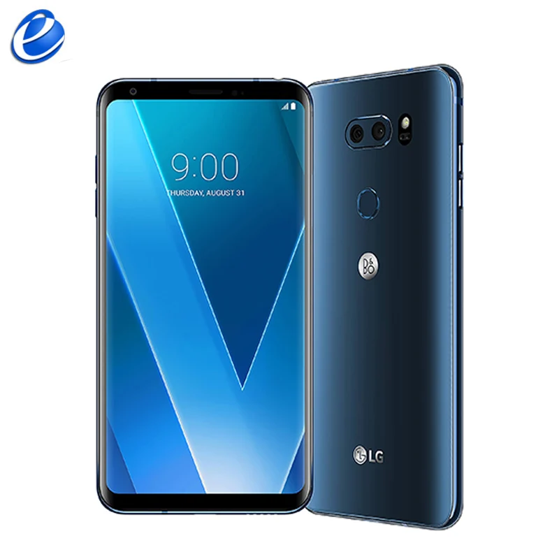 Разблокированный телефон LG V30 H930, европейская версия, четыре ядра, одна Sim, Android, 6,0 дюймов, 4 Гб ram, 64 ГБ rom, 4G LTE, отпечаток пальца