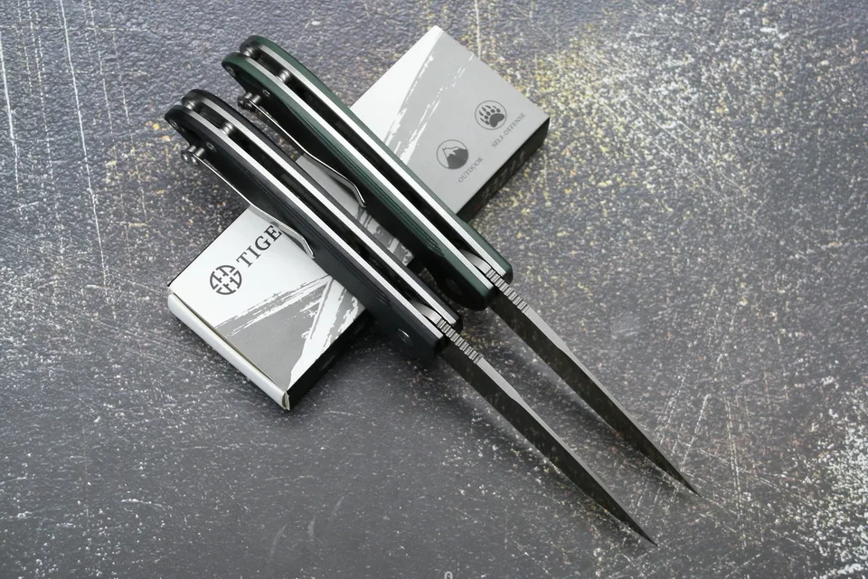 TIGEND CF1010 откидной складной нож D2 лезвие G10+ стальная ручка Кемпинг Охота Открытый выживания карманные кухонные ножи инструменты