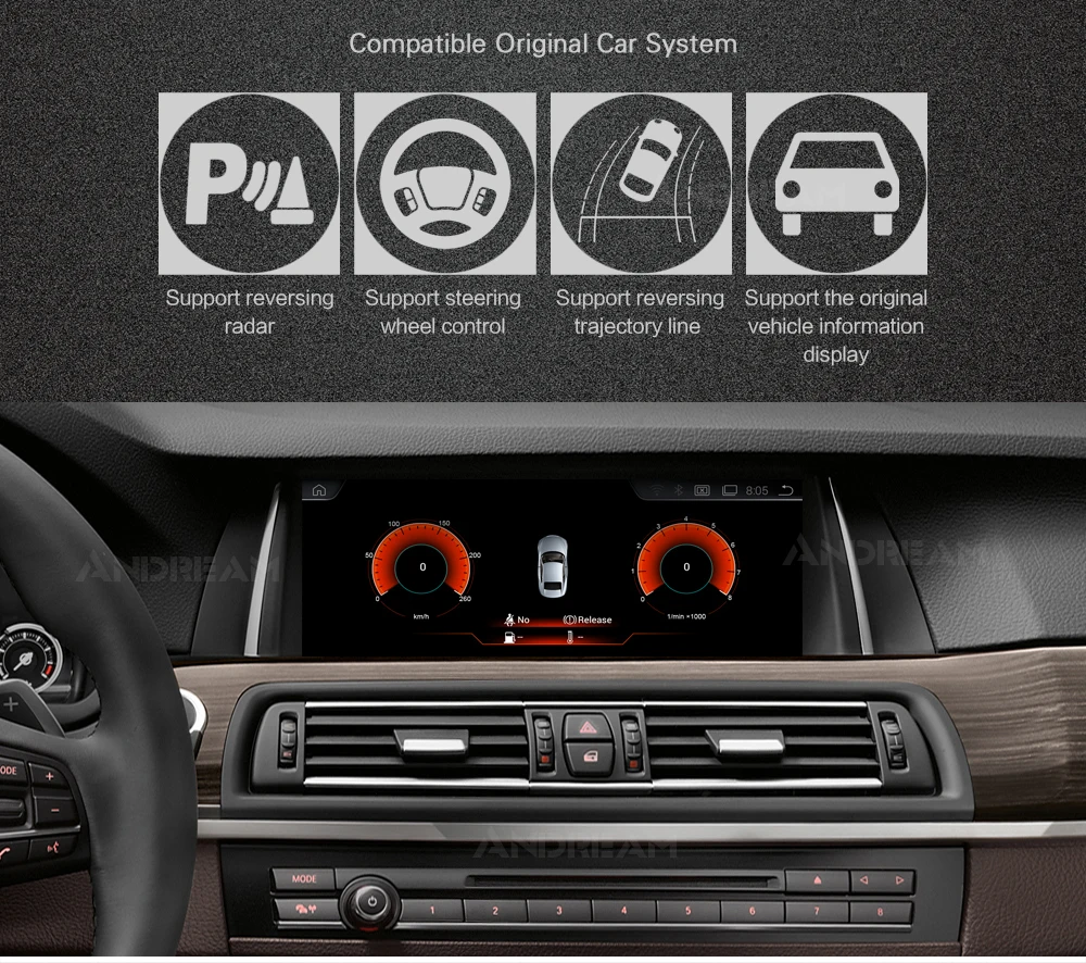 Sale Andream GPS Navigation 10.25" Car Multimedia Player For BMW X1 E84 Wifi Steering Wheel ID6 Interface EW970BW-CIC 4 Sale Andream GPS Navigation 10.25" Car Multimedia Player For BMW X1 E84 Wifi Steering Wheel ID6 Interface EW970BW-CIC 4