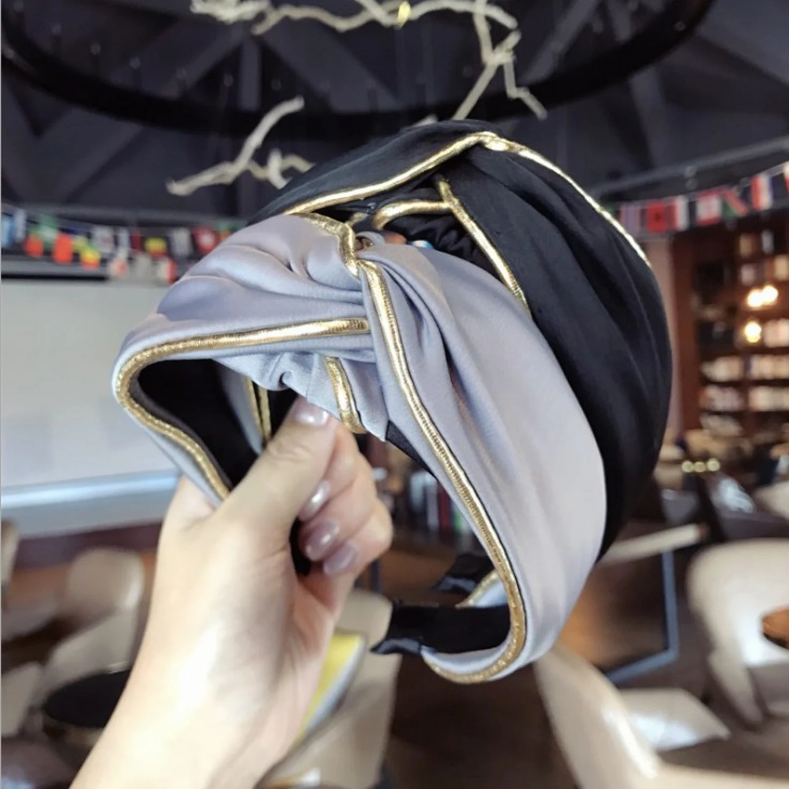 

New Arrival Women's Hairband Wide Side High Quality Hair Band Girls Summer Autumn Hair Accessories Vintage Headscarf