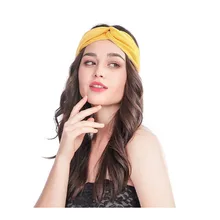 KANCOOCD повязки для женщин тренировки Спорт Йога ванная комната ремешки для волос для мытья лица эластичная ткань тюрбан