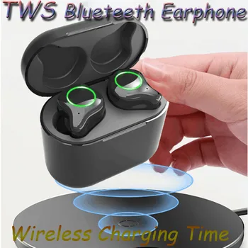 

TWS Bluetooth 5.0 Headset Mini Binaural Bluetooth Earphone With Charging Box Stereo Earbuds W/Mic