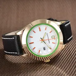 2018 southberg Для мужчин часы Спорт Мода наручные часы Montre Homme Пояса из натуральной кожи Relojes HOMBRE кварц мужской Бизнес часы