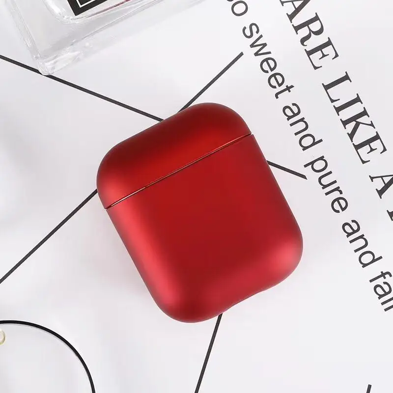Чехол для Apple Airpods Раздельный Жесткий ПК защитный чехол беспроводной Bluetooth