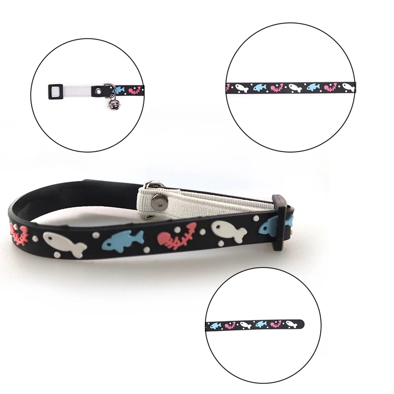 Ошейник для кошек с колокольчиком регулируемые Ошейники домашних животных