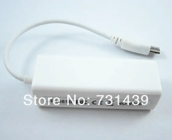 2 шт. адаптер для сетевого кабеля Micro USB 0 5 контактов на Ethernet 10/100 м RJ45|cable ieee|card reader