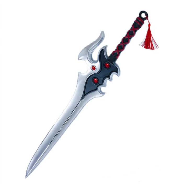 

Creative King glory COS weapon model PU foam props Li Baiqing Lian sword