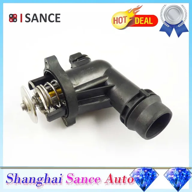 ISANCE Thermostat & Housing Cooling Coolant 11531436042 For BMW E36 E46