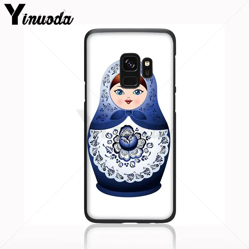 Cute Russian Dolls Pattern Matryoshka