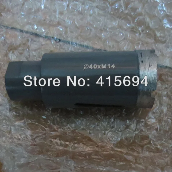 

Diameter 40mm core drill bits,20 pcs/lot diamond hole saw for masonry,concrete,granite,Fast speed! Long life!