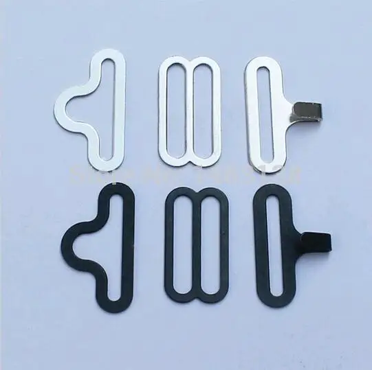 

50 sets Bow Tie Hardware Necktie Hook Bow Tie or Cravat Clips Fasteners to Make Adjustable Straps on Bow Tie dip
