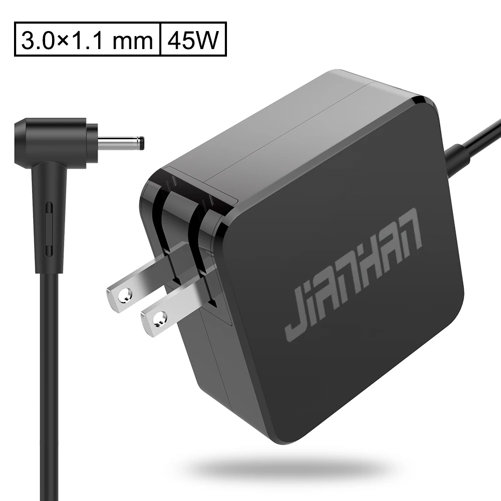 

Jianhan Netbook Laptop 45W 19V/2.37A AC Adapter Laptop charger for SAMSUNG NP305U1A NP530U3B NP535U3C NP535U4C NP540U3C NP900X1B