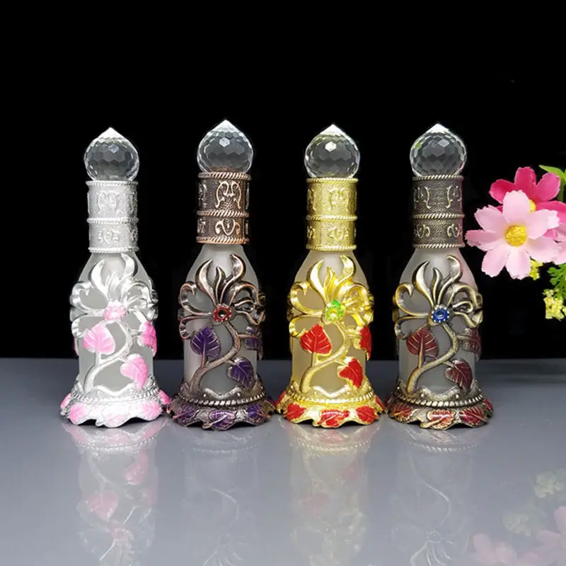 Download 1PC Elegant 10ml Metal Perfume Bottle Glass Essential Oil ... Yellowimages Mockups