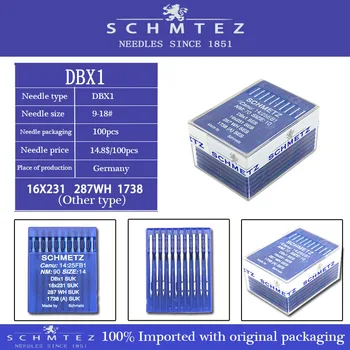 

SCHMETZ lockstitch sewing machine needle DBX1 DB1 DB*1 9#-18#
