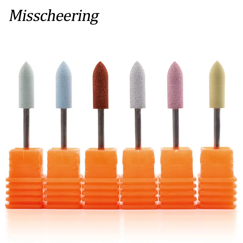 

1 Pcs Silicone Polisher Grinder Nail Drill Bits Electric Mills Cutter for Manicure Machine Nail Accessories Pedicure Nail Tools