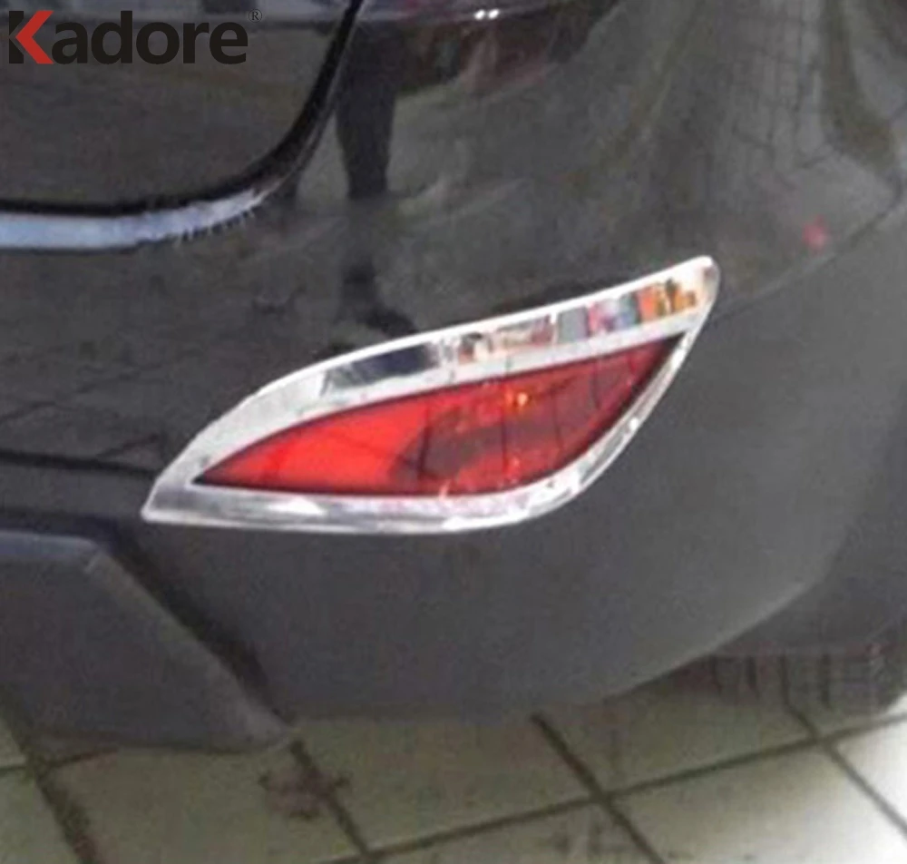 

For Hyundai ix35 2010 2011 2012 ABS Chrome Rear Reflector Fog Light Lamp Cover Sticker Decoration Trim Accessories