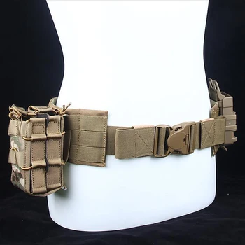 2019 New tactical molle belt  Function military Tactic climb Waist Seal More Function Man Other Belt MOLLE Load Belt Waist Bring 1