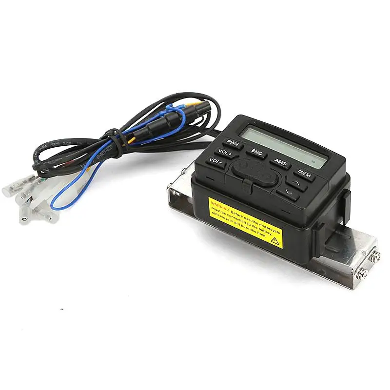 motorcycle stereo head unit