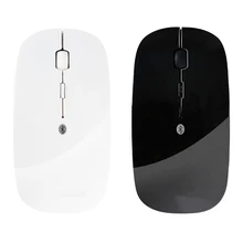 Портативная 1600 dpi перезаряжаемая Bluetooth 3,0 Беспроводная мышь для ноутбуков ПК планшетов с розничной посылка