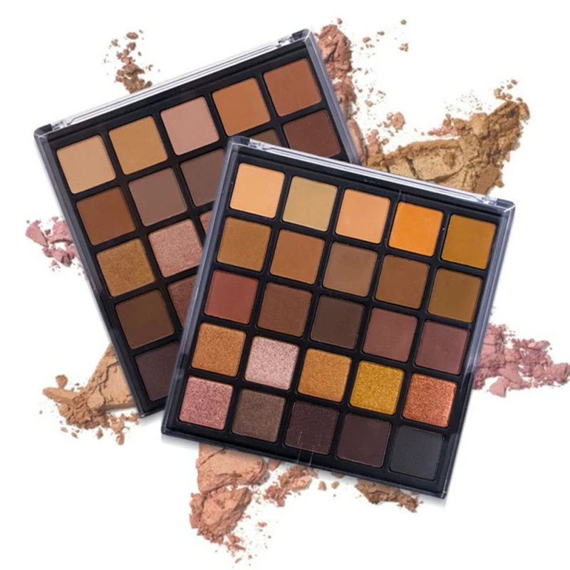1pcs Eyeshadow Palette Copper Bronze Palette Metallic Makeup Shimmer