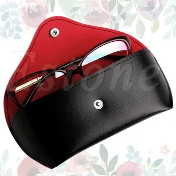 

Protable Soft Bag Buckle Sunglasses Hard Eye Glasses Case Eyewear Protector Box F05