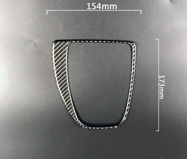 For bmw e60 Carbon Fiber Interior Central Control Gear Shift Panel Decoration Cover Trim 2008-2010 5 series accessories (2)