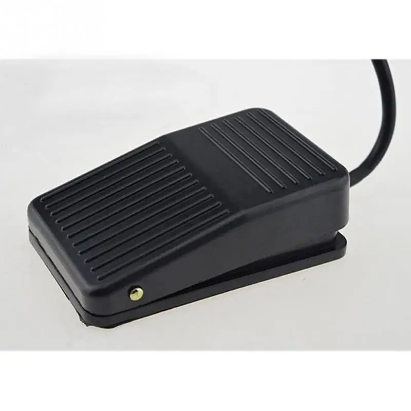 New Arrival Black Momentary type switch pedal Antislip Power Foot Pedal