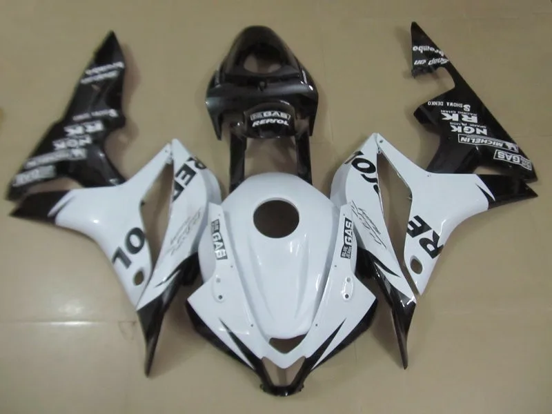 Комплект обтекателей для мотоцикла CBR600RR F5 07 08 CBR 600RR 2007 2008 CBR600 ABS белые и черные