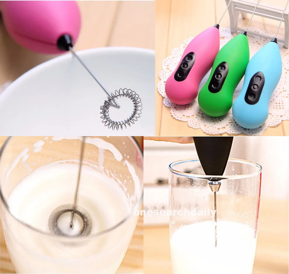 Mini Mixer Kahve Süt Köpürtücü Karıştırıcı Cappucino Mikser