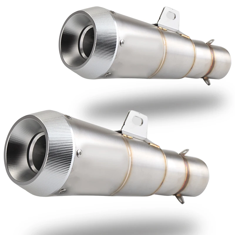 

Motorcycle Modified Sports Car ForKawasaki Z750/800ForHonda CBR190/500 Ninja Stripe Exhaust Pipe