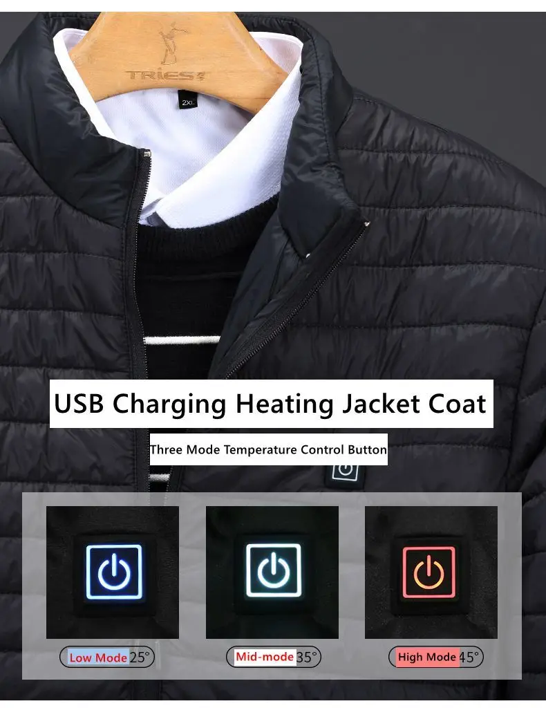 Refire gear зимняя уличная USB Инфракрасная нагревательная куртка для мужчин и женщин с капюшоном для пешего туризма электрическая термальная спортивная куртка для альпинизма