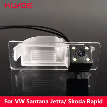 

KLYDE Car HD CCD Rear View Reverse Parking Assistance Waterproof Night Vision Camera For Volkswagen VW Santana Jetta/Skoda Rapid
