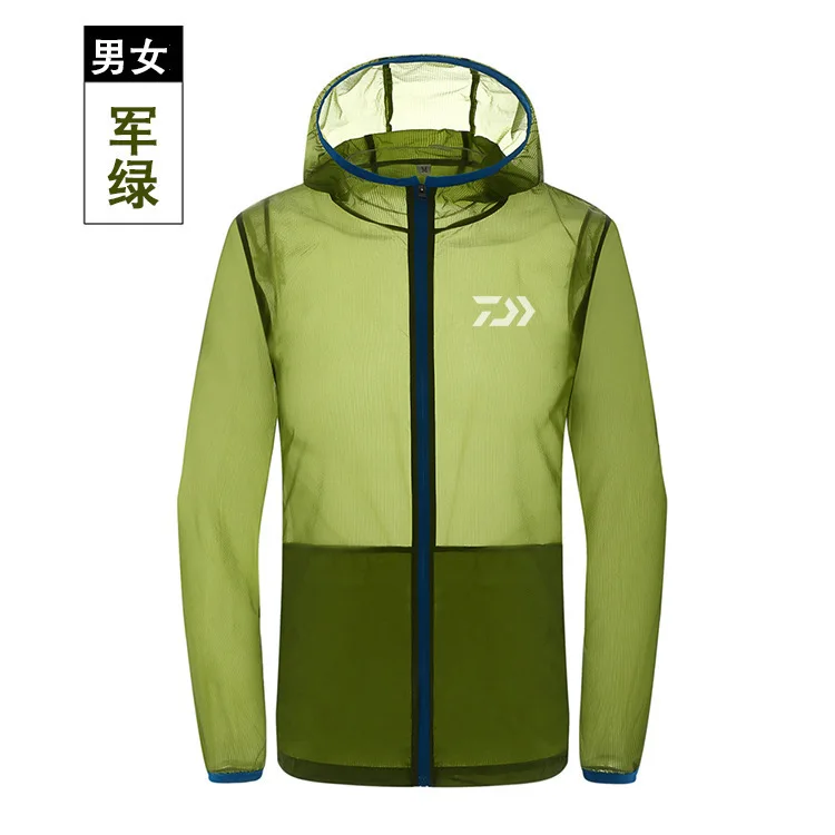 

2018 NEW DAIWA Fishing clothes Breathable Sunscreen Ultrathin Long sleeve man Quick dry summer DAWA coat DAIWAS Free shipping