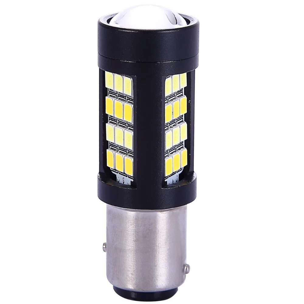 2x P21/5 Вт 1157 BAY15D 42 SMD 2835 Светодиодный Клин Автомобильная Поворотная светодиодный сигнальная лампа светильник модифицированной внешние лампы дневные ходовые огни 12V Белый Янтарь двойной Цвет