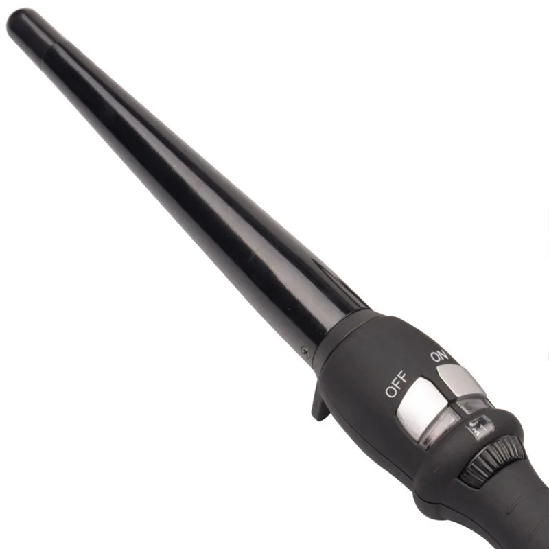 25mm Cone Curling Iron Ceramic Tapered Curling Wand Electric Curlers