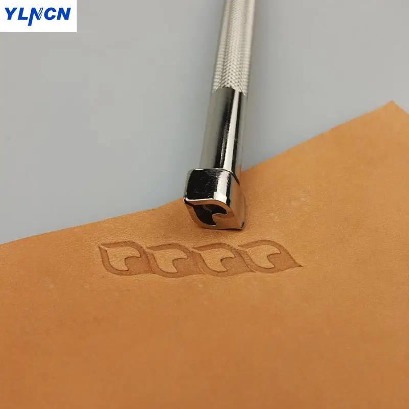 

Leather Carving Printing Tool Diy Manual New Steel Decorative Art Pattern Leather Craft Stamps