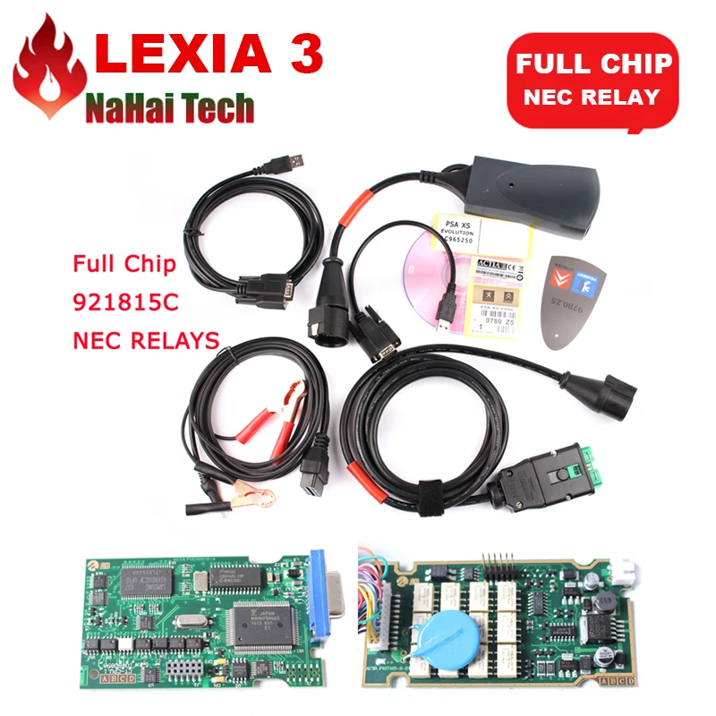 Полный чип Lexia3 V48 921815C прошивка NEC Реле Lexia 3 PP2000 V25 Diagbox V7.83 для Citr eon Peu geot|lexia diagbox|lexia