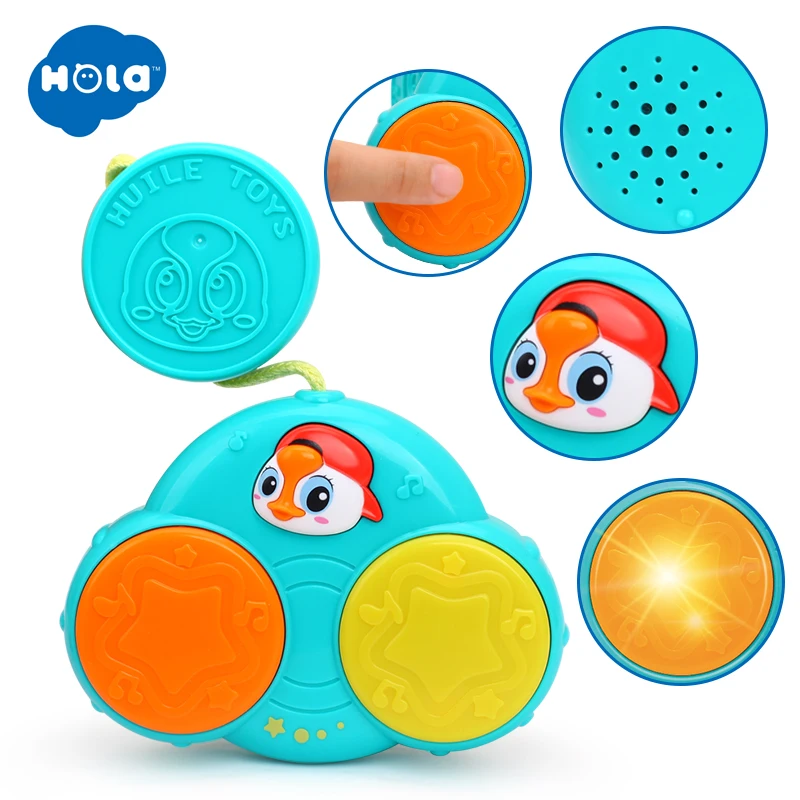 

Functional Baby Birthday Gift Toddler Fun Hand Pat Drum Music Instrument Learing Eletrionics Toy Baby Stroller Bar Toys