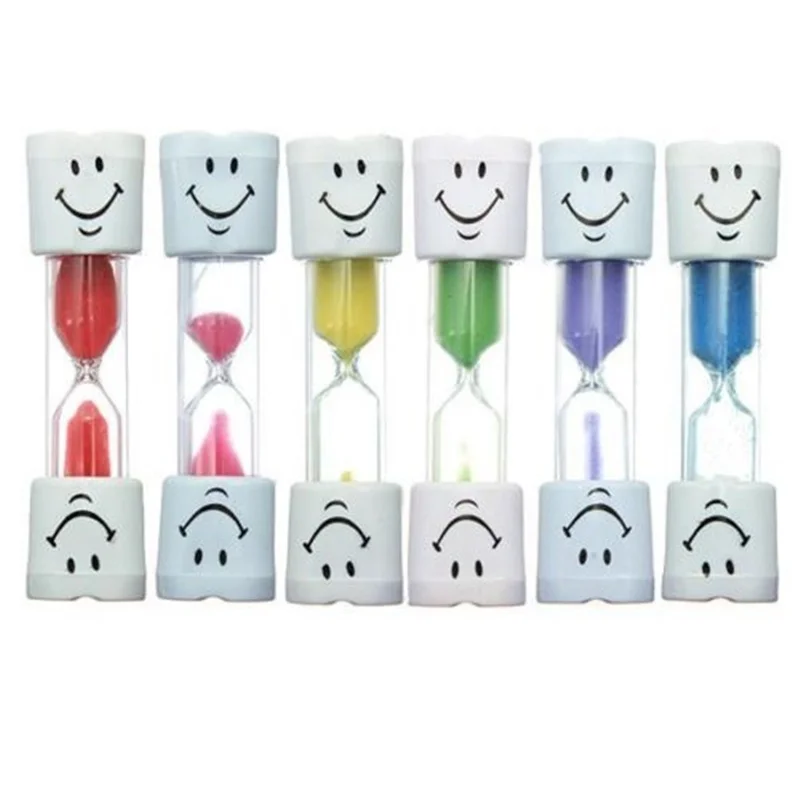 Песочные часы 180 Seconds Smile Sandglass для чистки зубов детский таймер зубной щетки