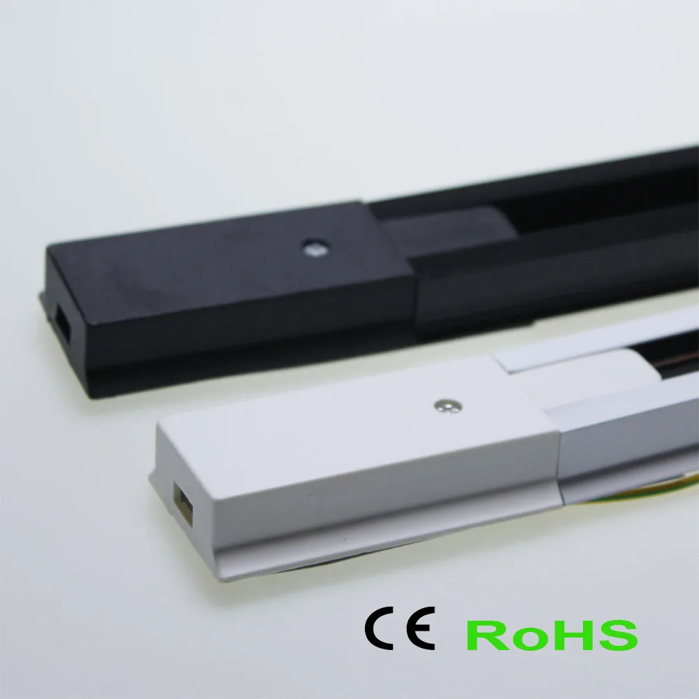 

1m LED track rail,Track light rail connectors,Universal rails,aluminum track,lighting fixtures,Black,White