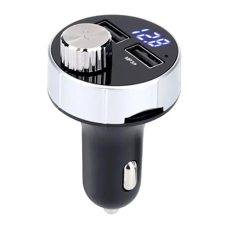Vehemo 12 V-24 V 3.1A двойной fm-трансмиттер с USB стерео Bluetooth автомобильный набор, свободные руки, MP3 TF карты Mic Smart автомобильной
